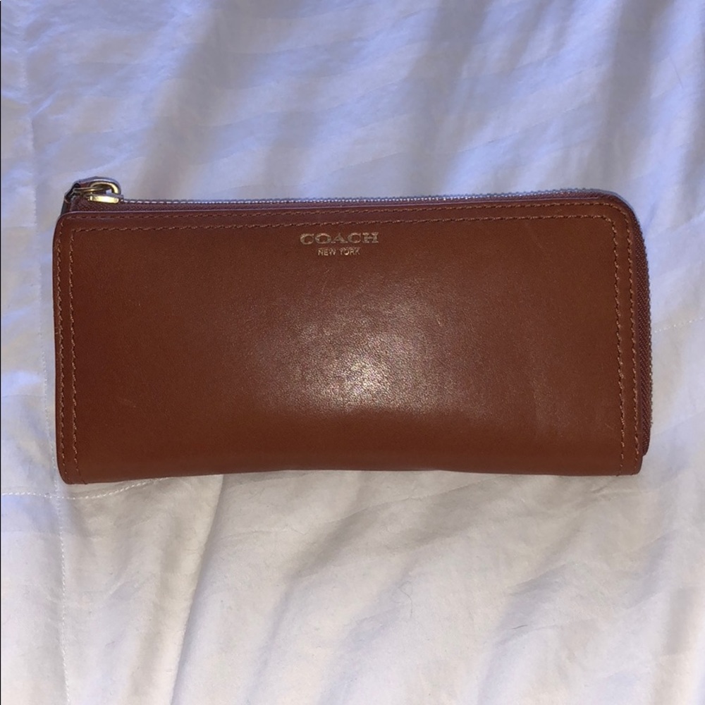 Coach Accordion Zip Wallet